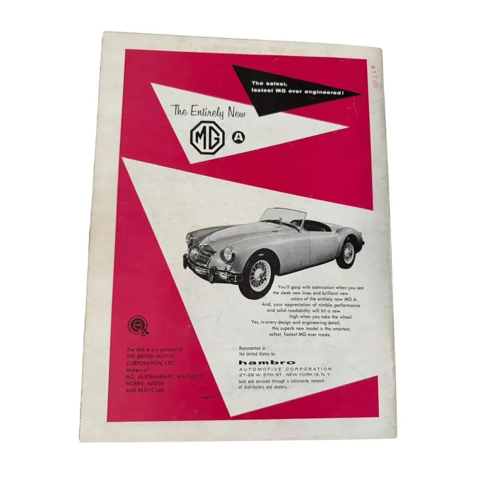 Sports Cars Illustrated Magazines 5 Issues 1956 1957 Mercedes Austin Healey READ